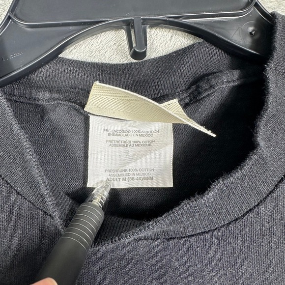 VINTAGE 90s Fred Harvey Trading Company Mt Rushmore T-Shirt Mens M Black Graphic - Picture 3 of 6